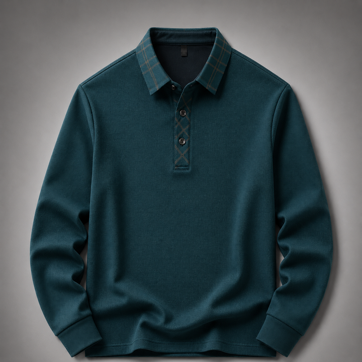 Matteo Bellroy Knit Polo Pullover