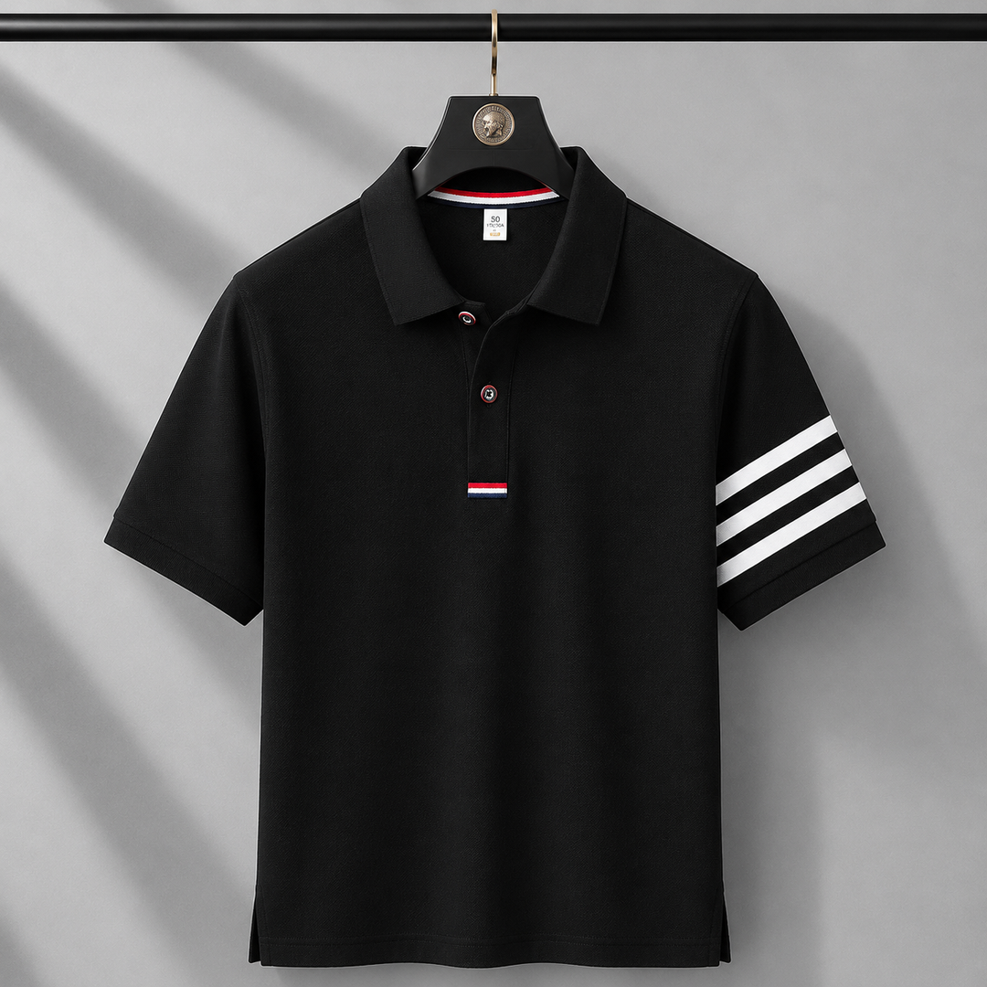Lorenzo Mirelli Stripe Polo Shirt