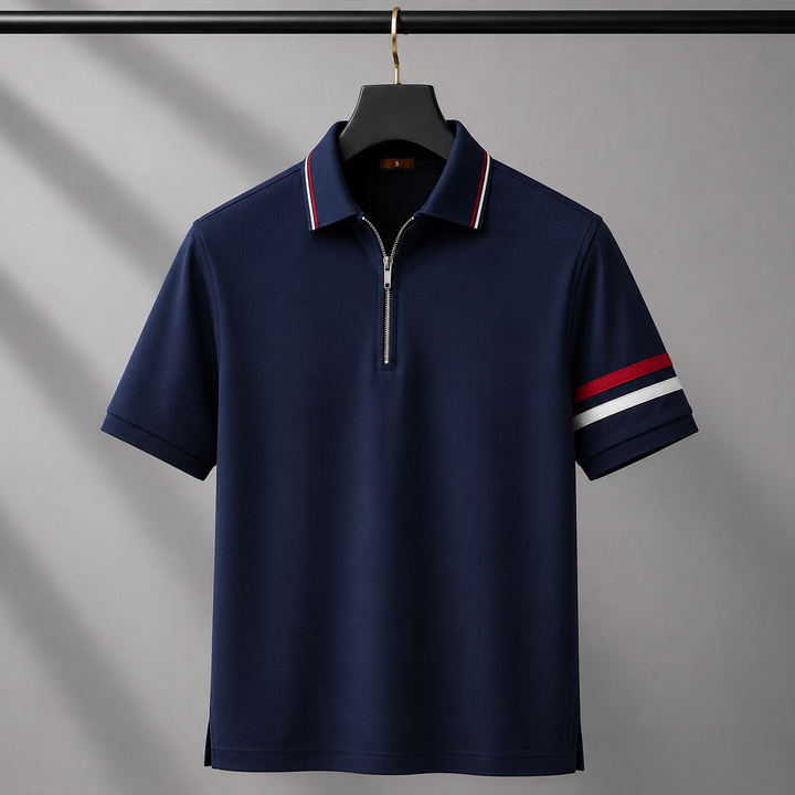 Adrian Mirelli Zip Polo Shirt