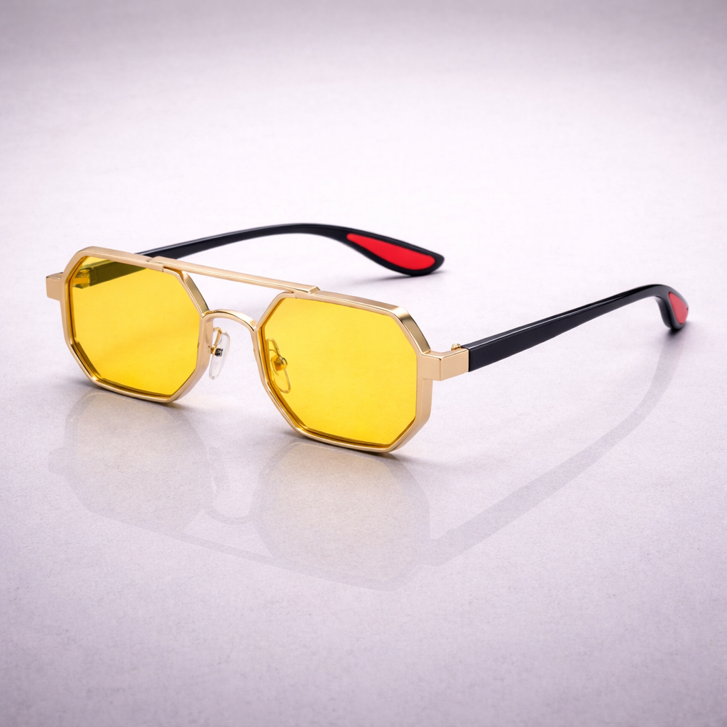 Vance Octagon Sunglasses