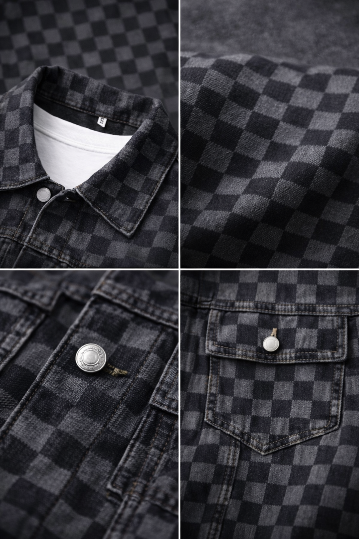 Ashton Brooks Checkered Jacket
