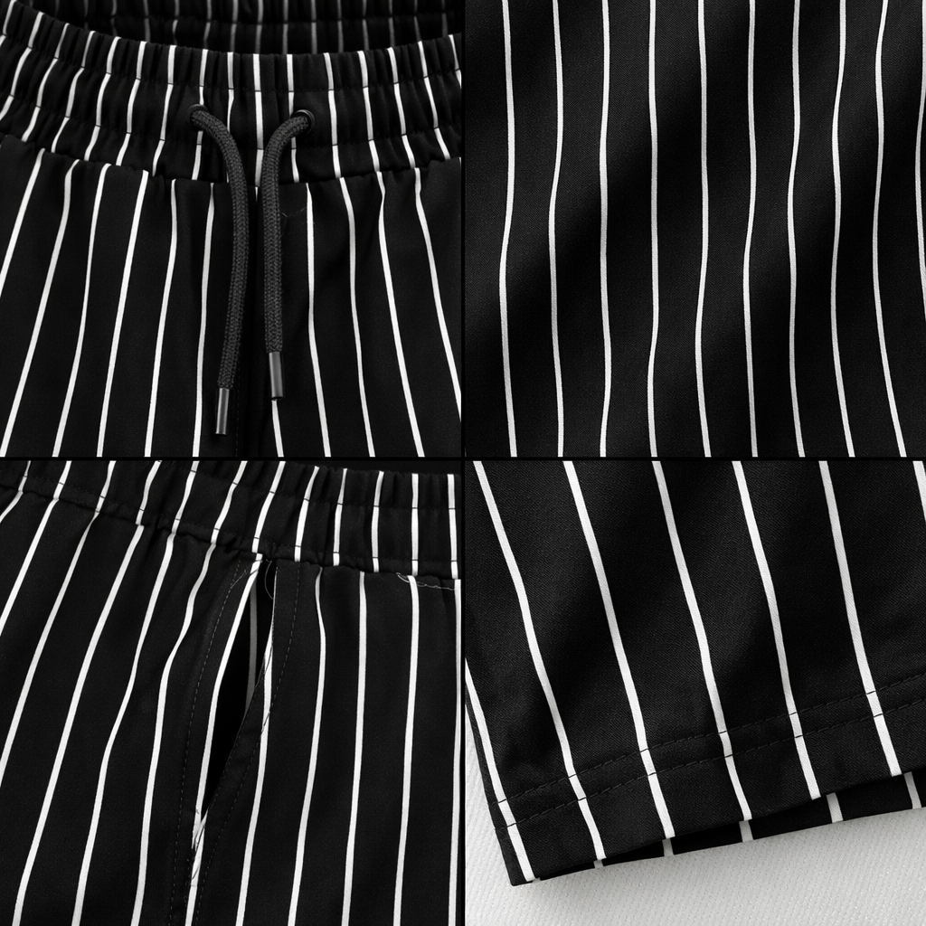 Declan Foster Striped Shorts