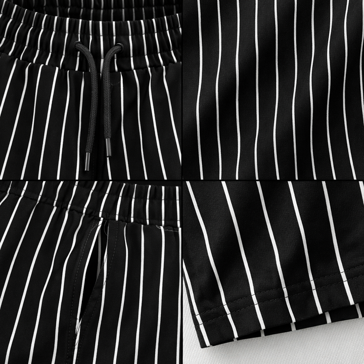 Declan Foster Striped Shorts