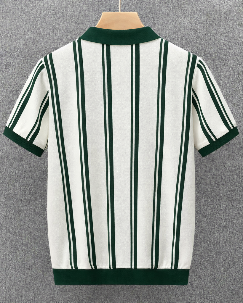 Nolan Pierce Zipper Polo