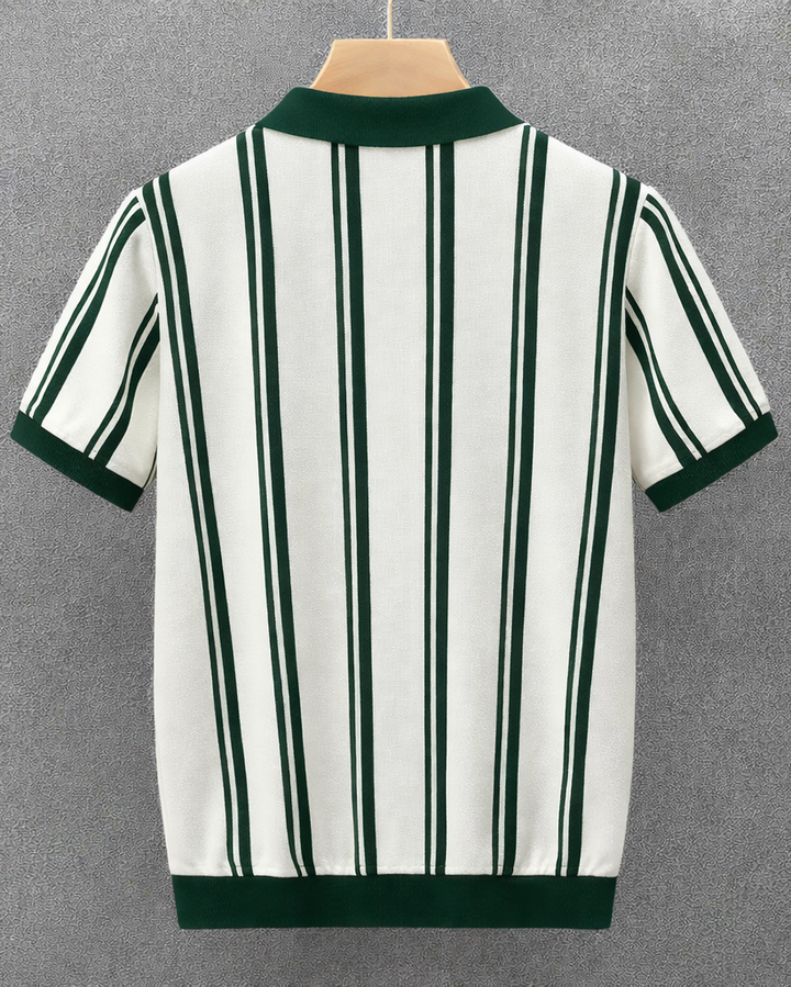 Nolan Pierce Zipper Polo