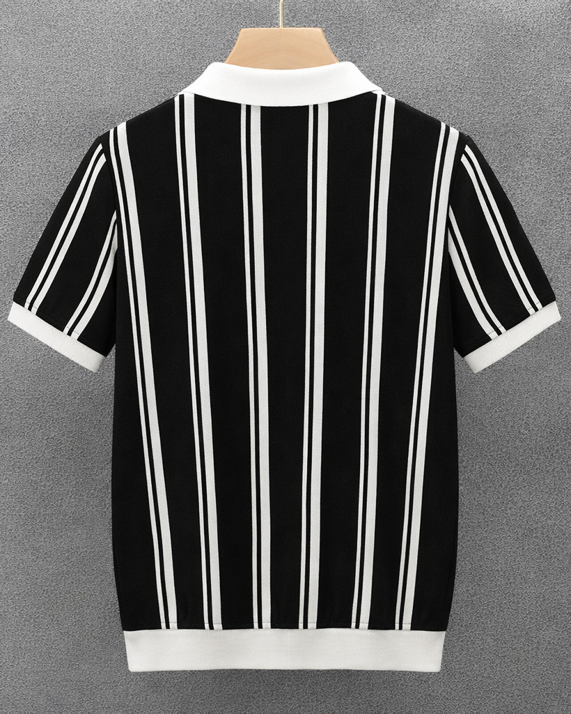 Nolan Pierce Zipper Polo