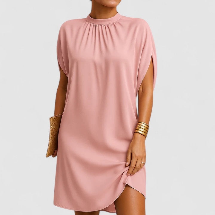 Savannah Brooks Casual Summer Shift Mini Dress