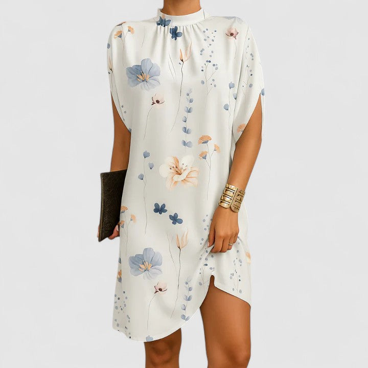 Savannah Brooks Casual Summer Shift Mini Dress