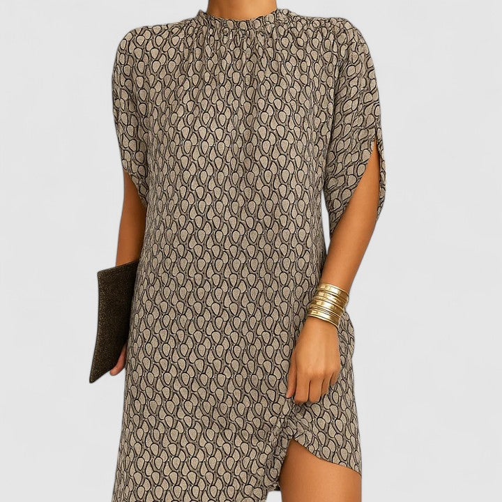 Savannah Brooks Casual Summer Shift Mini Dress