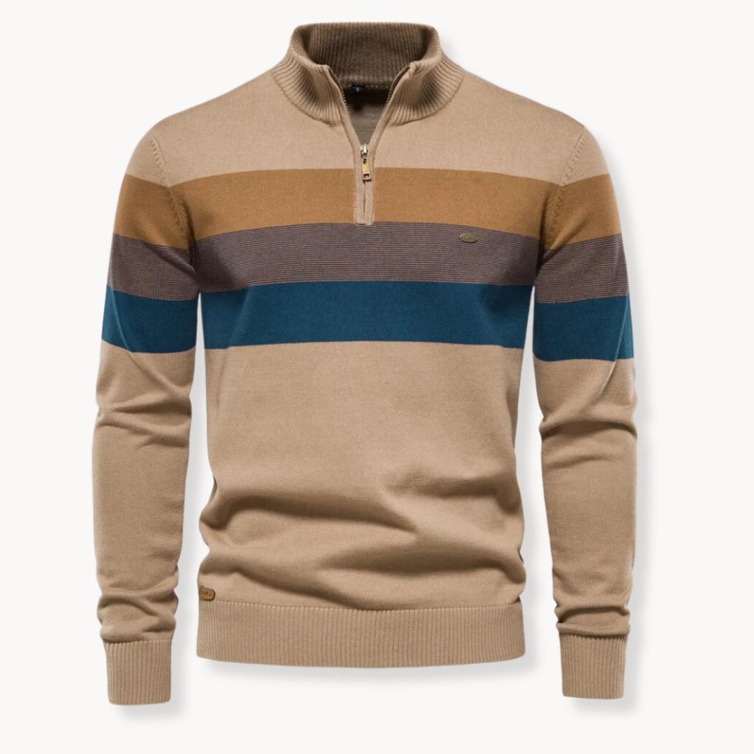 Hadrian Ashgrove Rugby Stripe Sweater