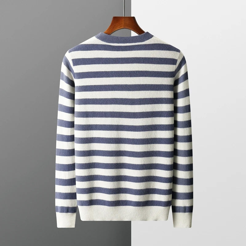 Desmond Ashgrove Rugby Stripe Sweater