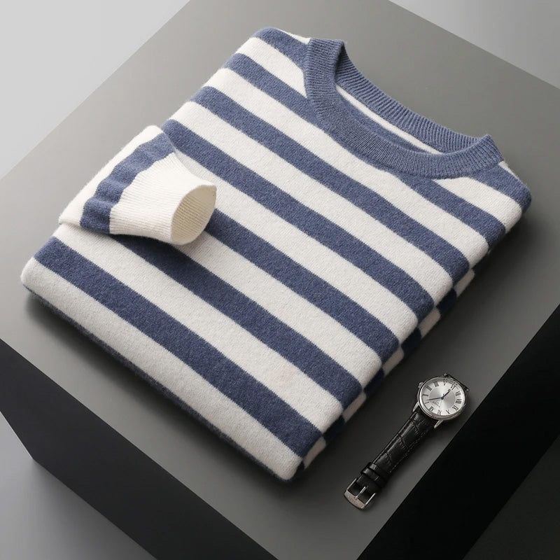 Desmond Ashgrove Rugby Stripe Sweater