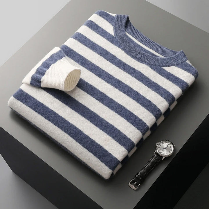 Desmond Ashgrove Rugby Stripe Sweater