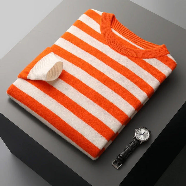 Desmond Ashgrove Rugby Stripe Sweater