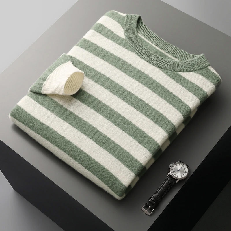 Desmond Ashgrove Rugby Stripe Sweater