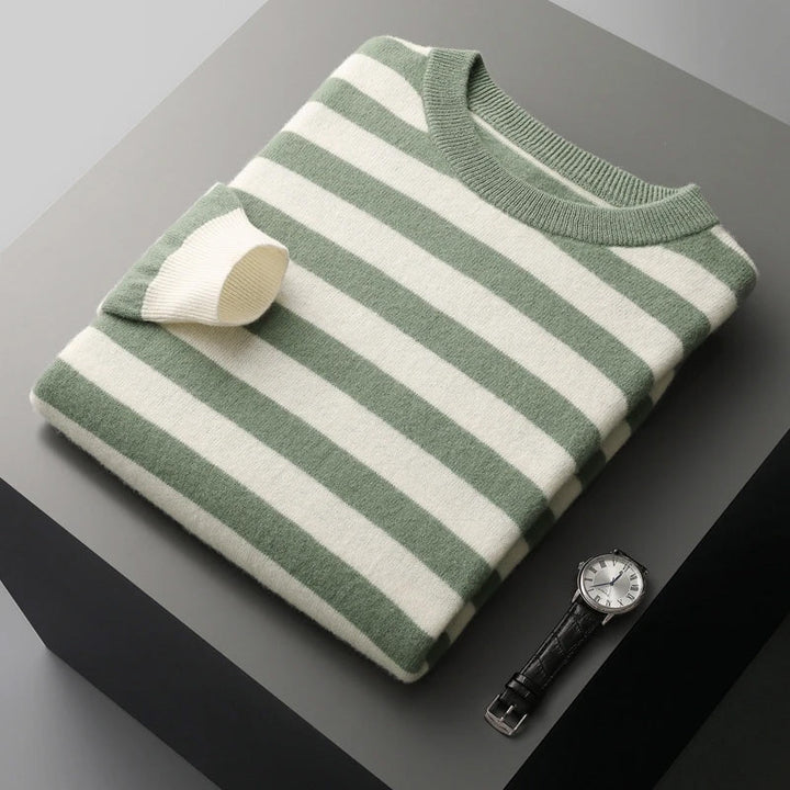 Desmond Ashgrove Rugby Stripe Sweater