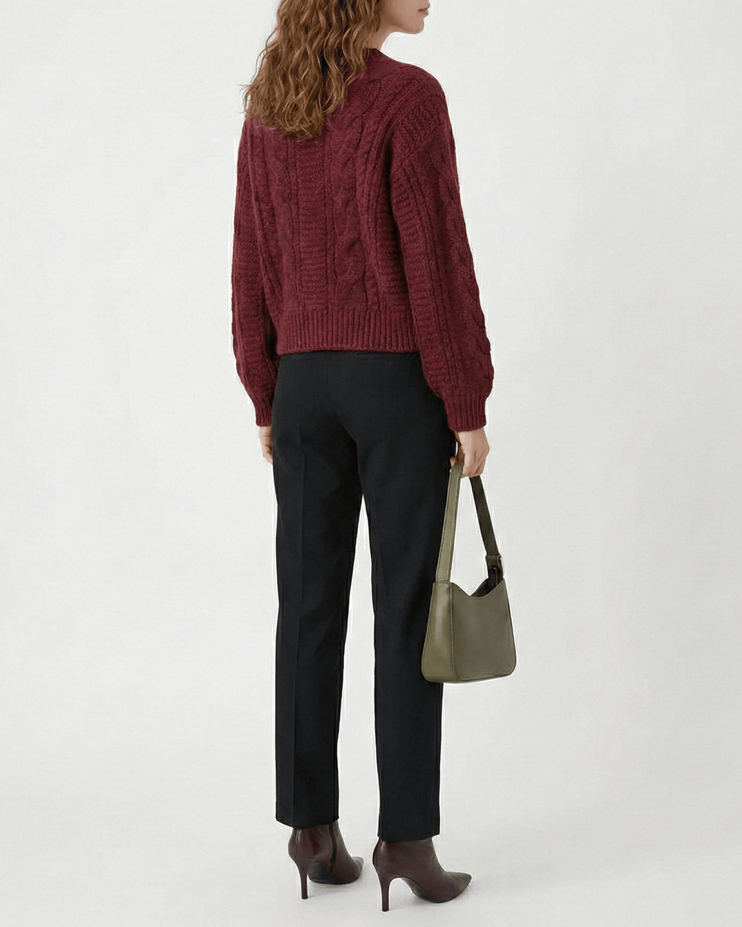Clara Wren Cropped Knit Sweater