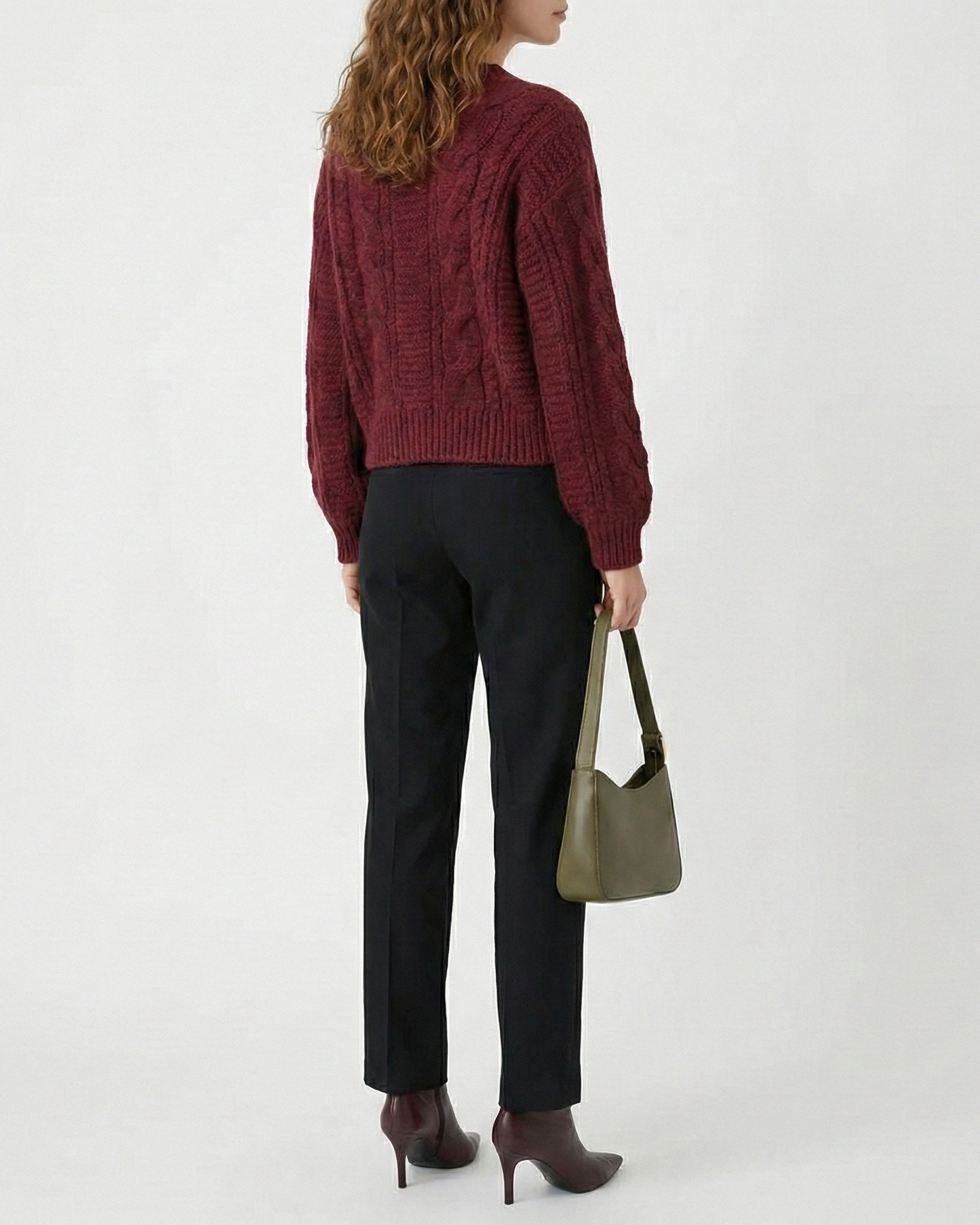 Clara Wren Cropped Knit Cardigan