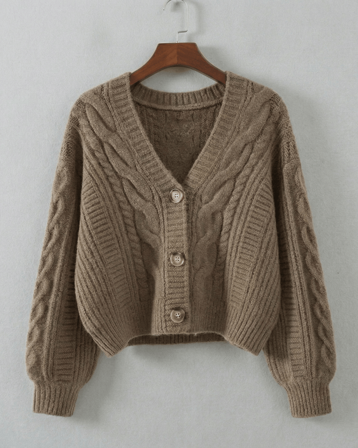 Clara Wren Cropped Knit Sweater