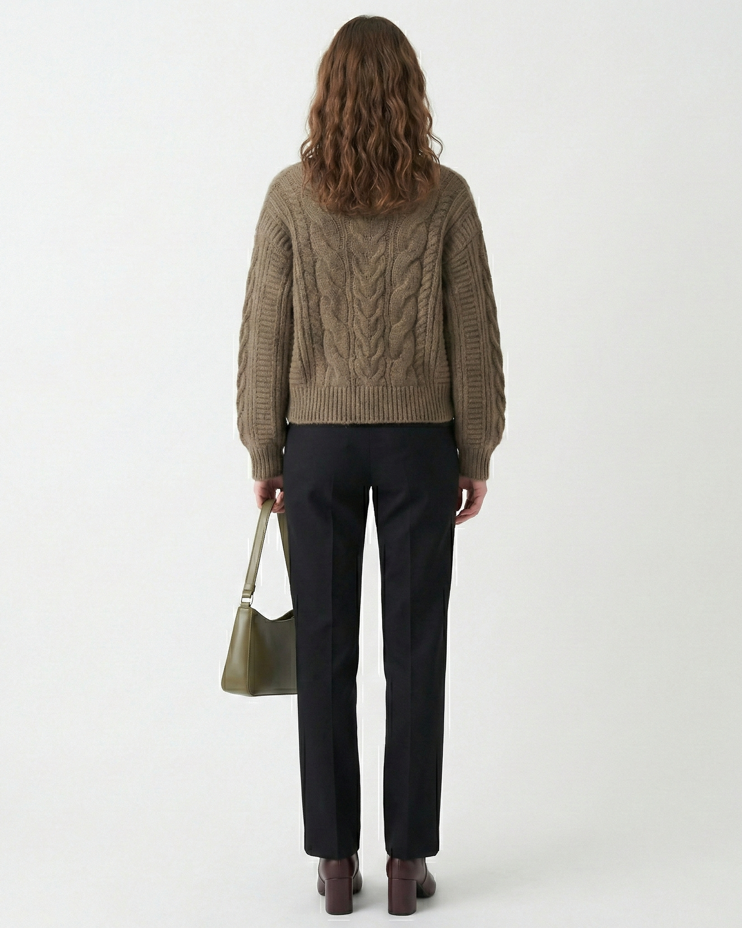 Clara Wren Cropped Knit Cardigan