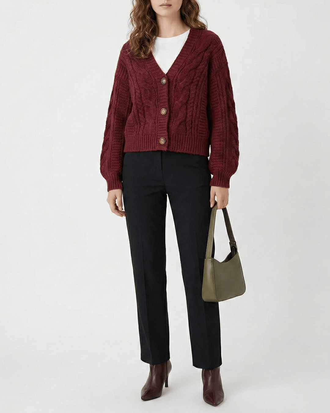 Clara Wren Cropped Knit Sweater