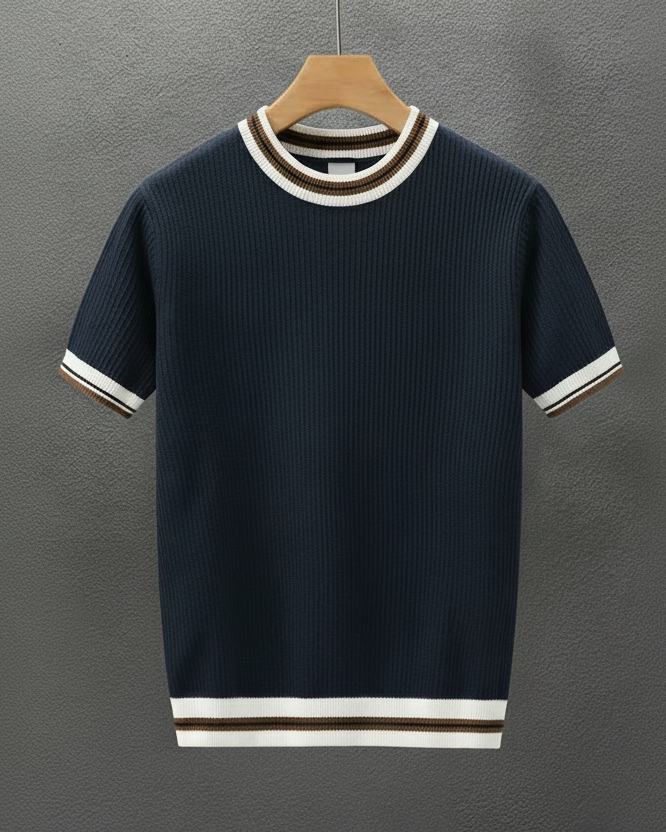 Rowan Hayes Striped Knit Tee