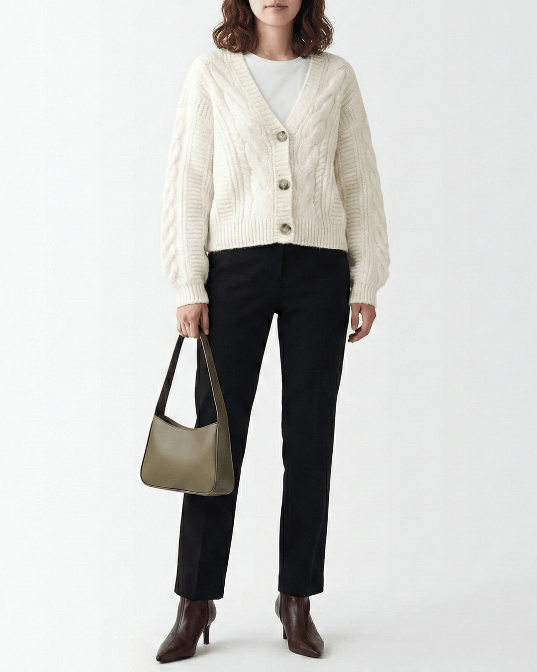Clara Wren Cropped Knit Sweater