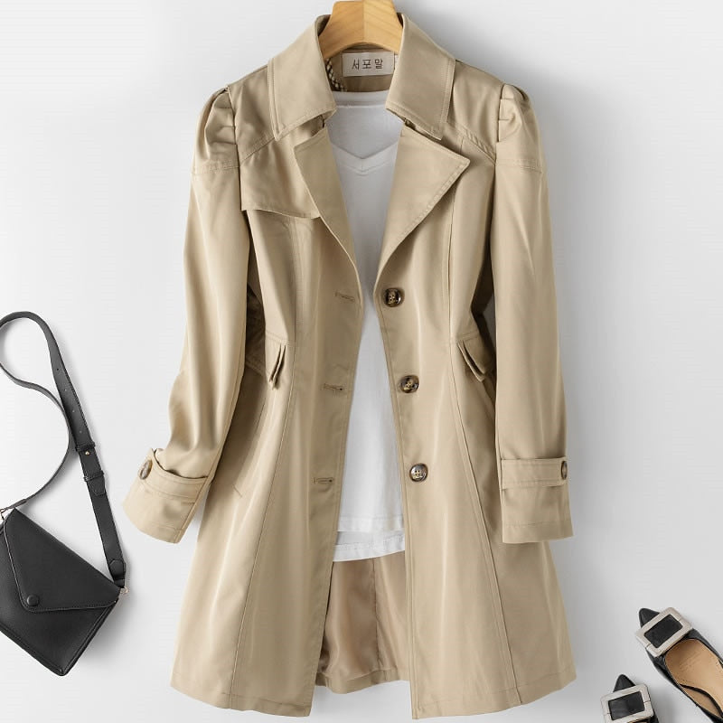 Theodora Yaxley Trench Coat