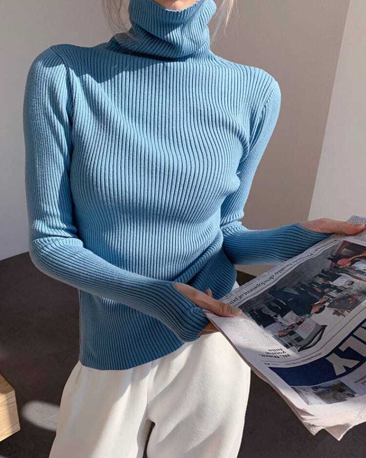 Marceline Underwood Turtleneck Sweater