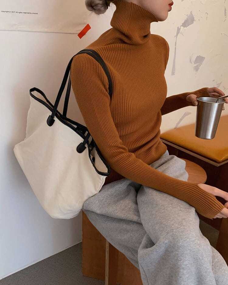 Marceline Underwood Turtleneck Sweater