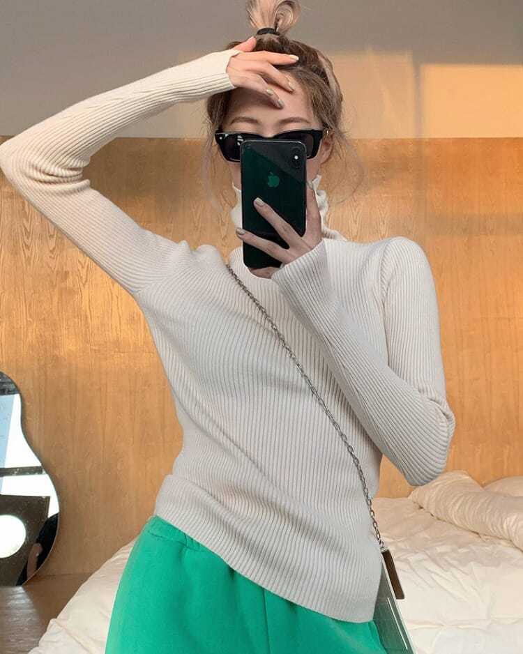 Marceline Underwood Turtleneck Sweater