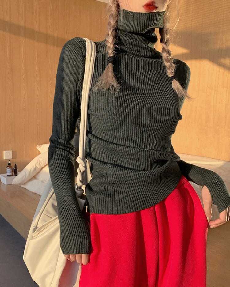 Marceline Underwood Turtleneck Sweater