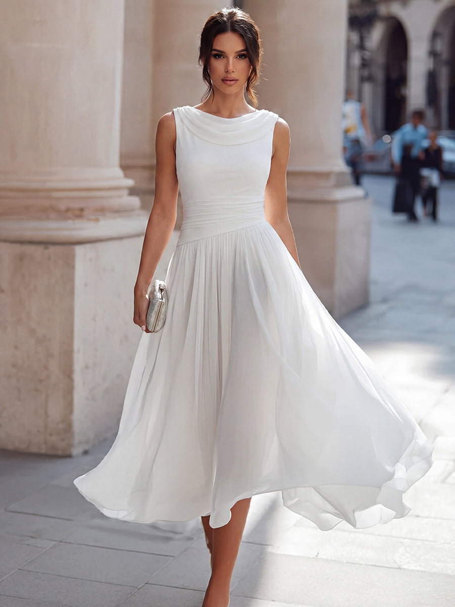 Genevieve Ulverston Burgundy Wedding Guest Dress