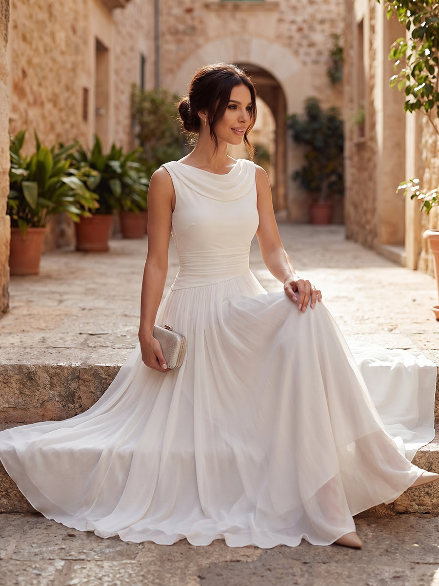 Genevieve Ulverston Burgundy Wedding Guest Dress