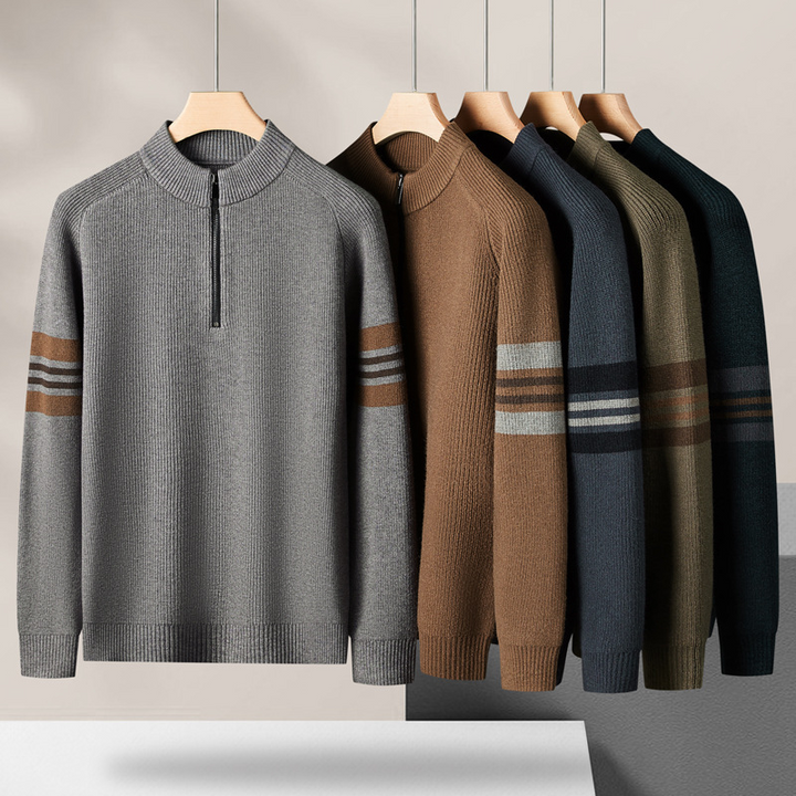 Alaric Elmsworth Rugby Stripe Sweater