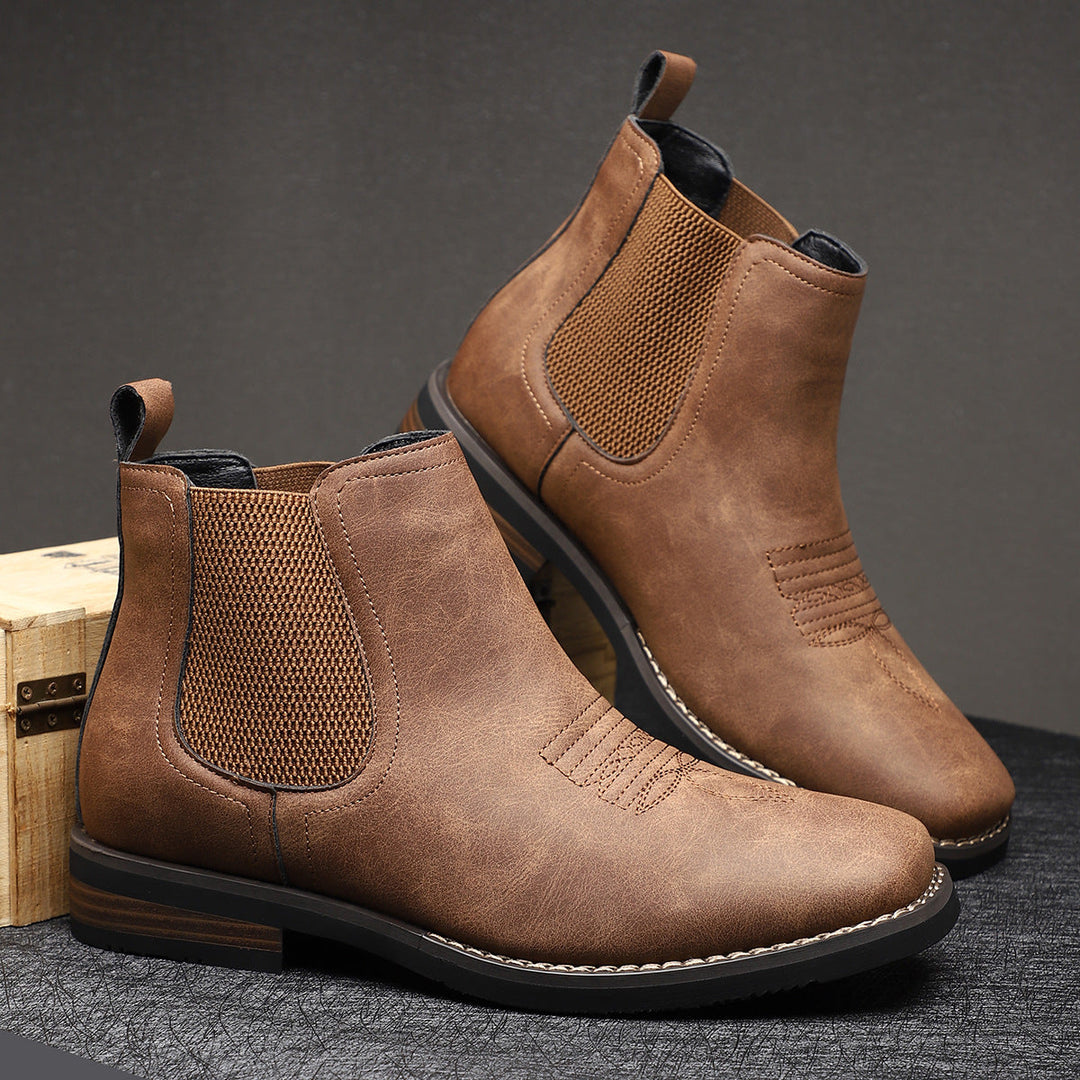 Austin Blake Pull On Chelsea Ankle Boots