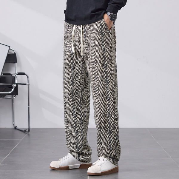 Hype Herringbone Pants