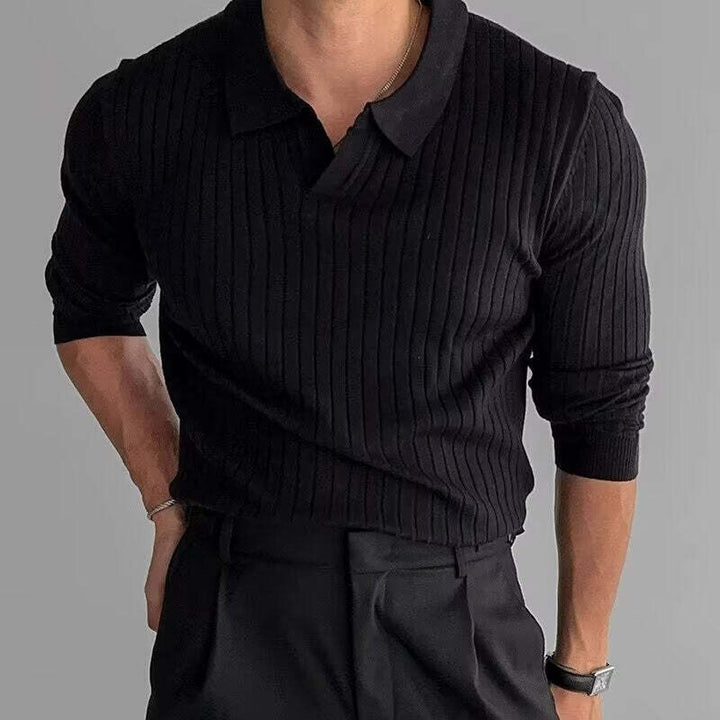 Lorenzo Polo Ribbed Shirt