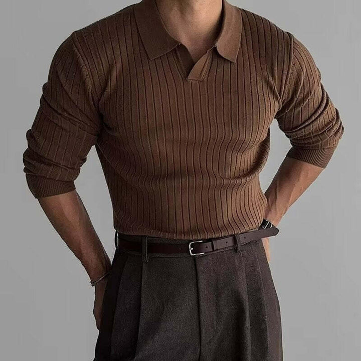 Lorenzo Polo Ribbed Shirt