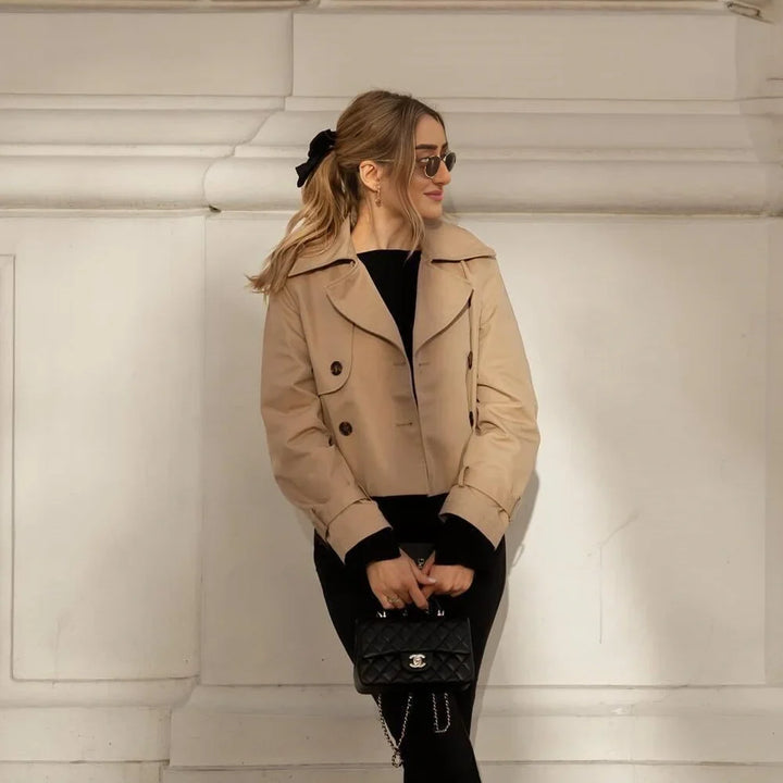 Julienne Corvine Trench Coat