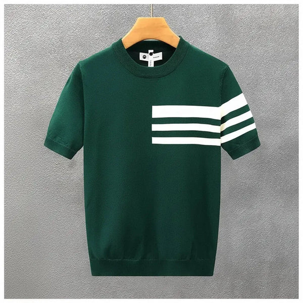 Henry Collins Striped T-Shirt