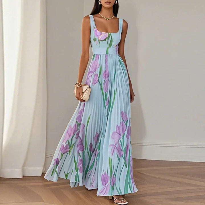 Celeste Beaumont Floral Wedding Guest Maxi Dress