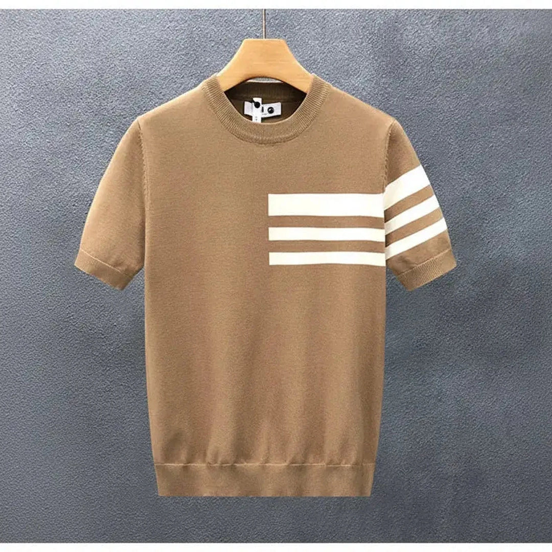 Henry Collins Striped T-Shirt