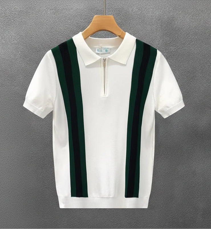 James Harrington Zipper Polo