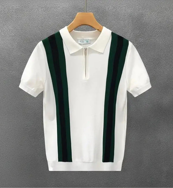 James Harrington Zipper Polo