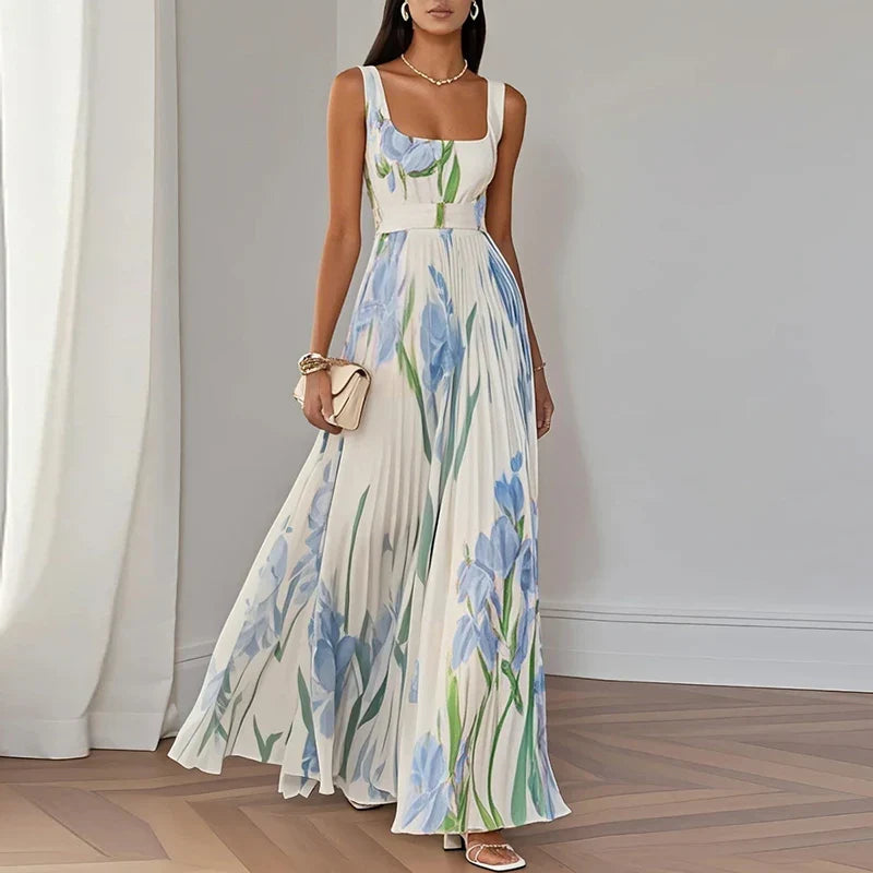 Celeste Beaumont Floral Wedding Guest Maxi Dress