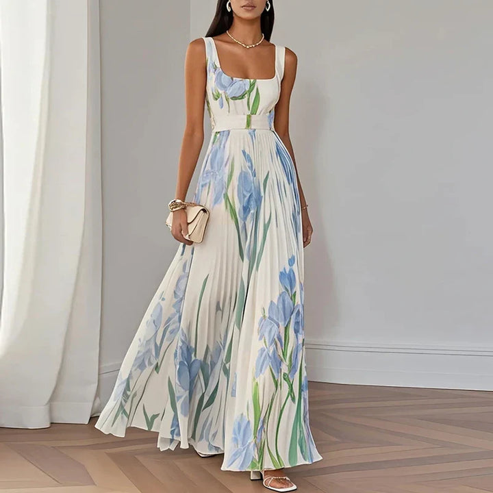 Celeste Beaumont Floral Wedding Guest Maxi Dress
