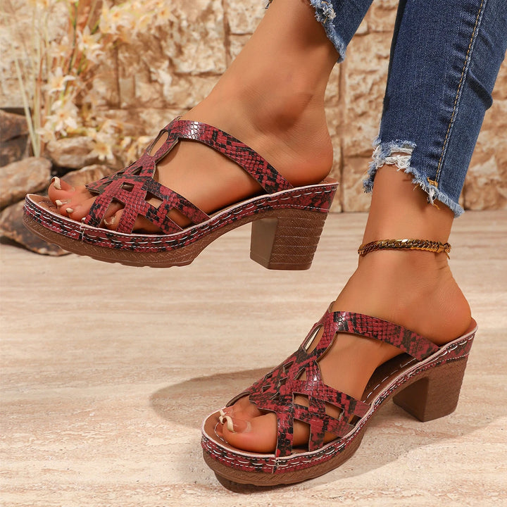 Valeria Knox Heeled Sandal