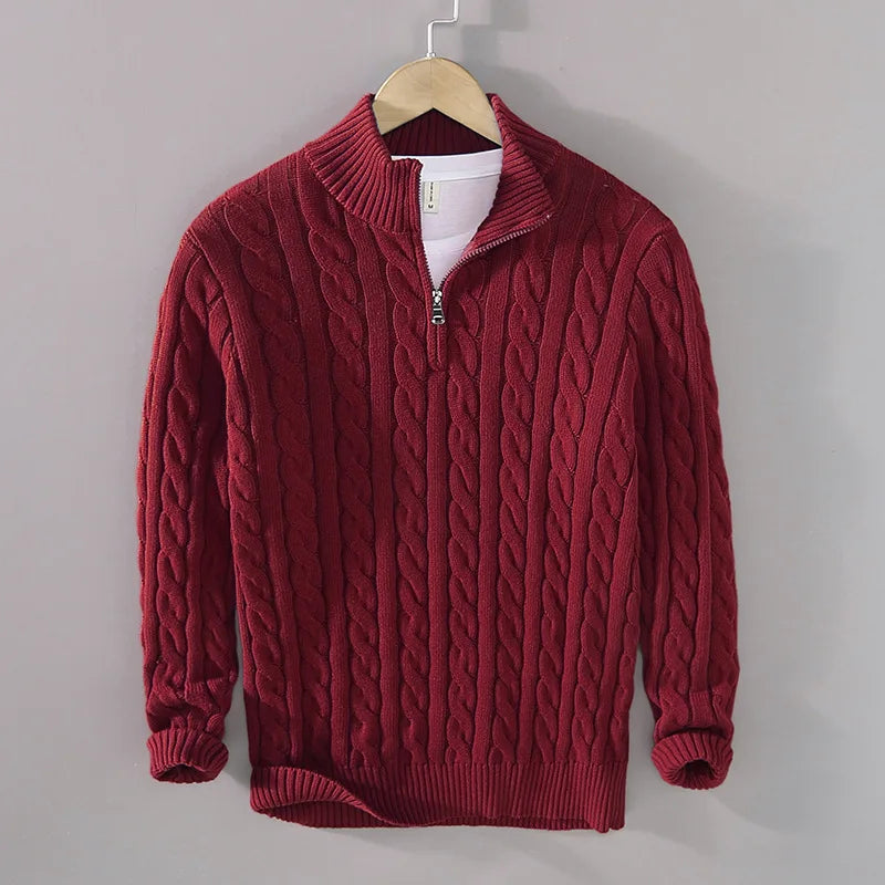 Lucas Sterling Zip Sweater
