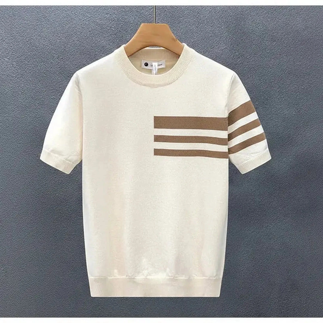 Henry Collins Striped T-Shirt